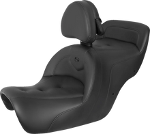 Load image into Gallery viewer, Saddlemen Seat - Roadsofa™ - With Backrest - Pillow Top - Black H88-07-181BR - Main Product View