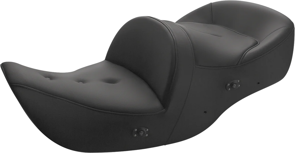 Saddlemen Seat - Roadsofa™ - Without Backrest - Pillow Top - Black - Heated H01-07-181HCT - Main Product View