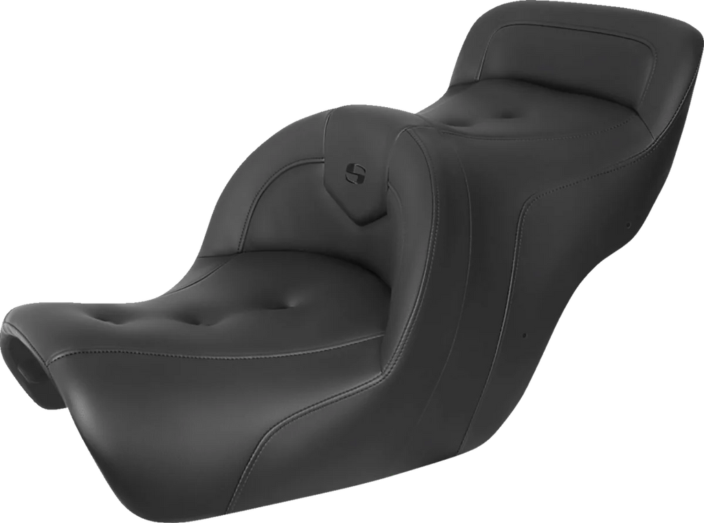Saddlemen Seat - Roadsofa™ - Without Backrest - Pillow Top - Black H88-07-181 - Main Product View