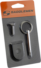 Load image into Gallery viewer, Saddlemen Security Seat Screw - Black 8910B - Side View