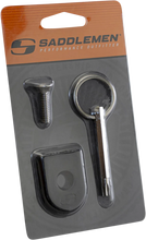 Load image into Gallery viewer, Saddlemen Security Seat Screw - Black 8911B - Back View