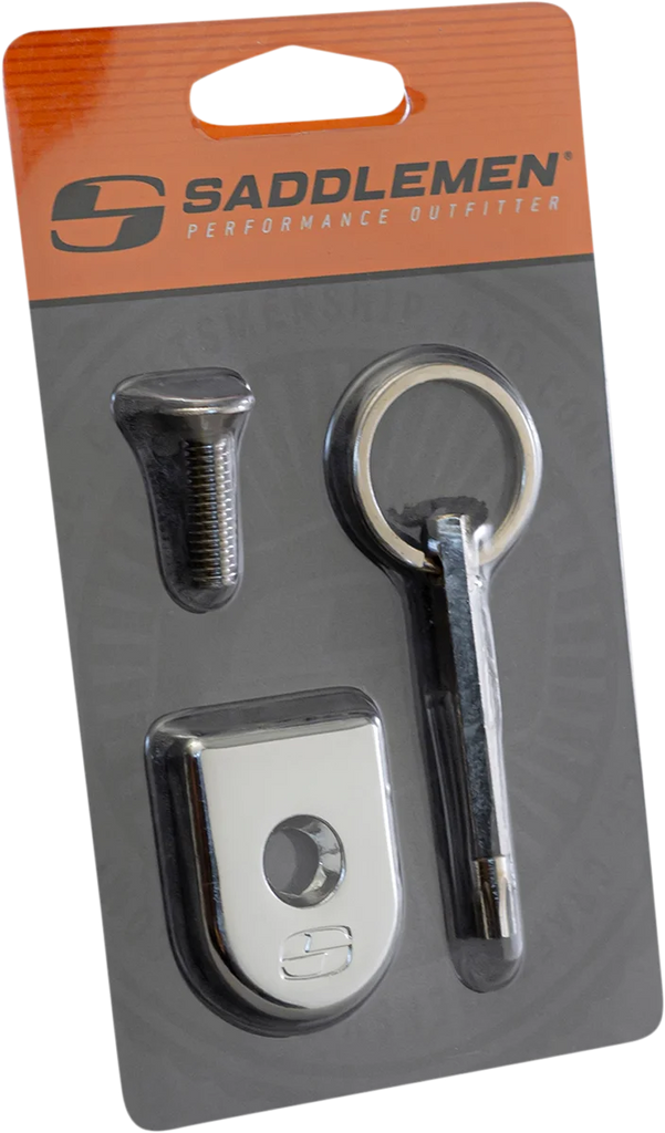 Saddlemen Security Seat Screw - Chrome 8910C - Main Product View