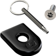 Load image into Gallery viewer, Saddlemen Security Seat Screw - Chrome 8910C - Installation View