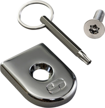 Load image into Gallery viewer, Saddlemen Security Seat Screw - Chrome 8911C - Main Product View