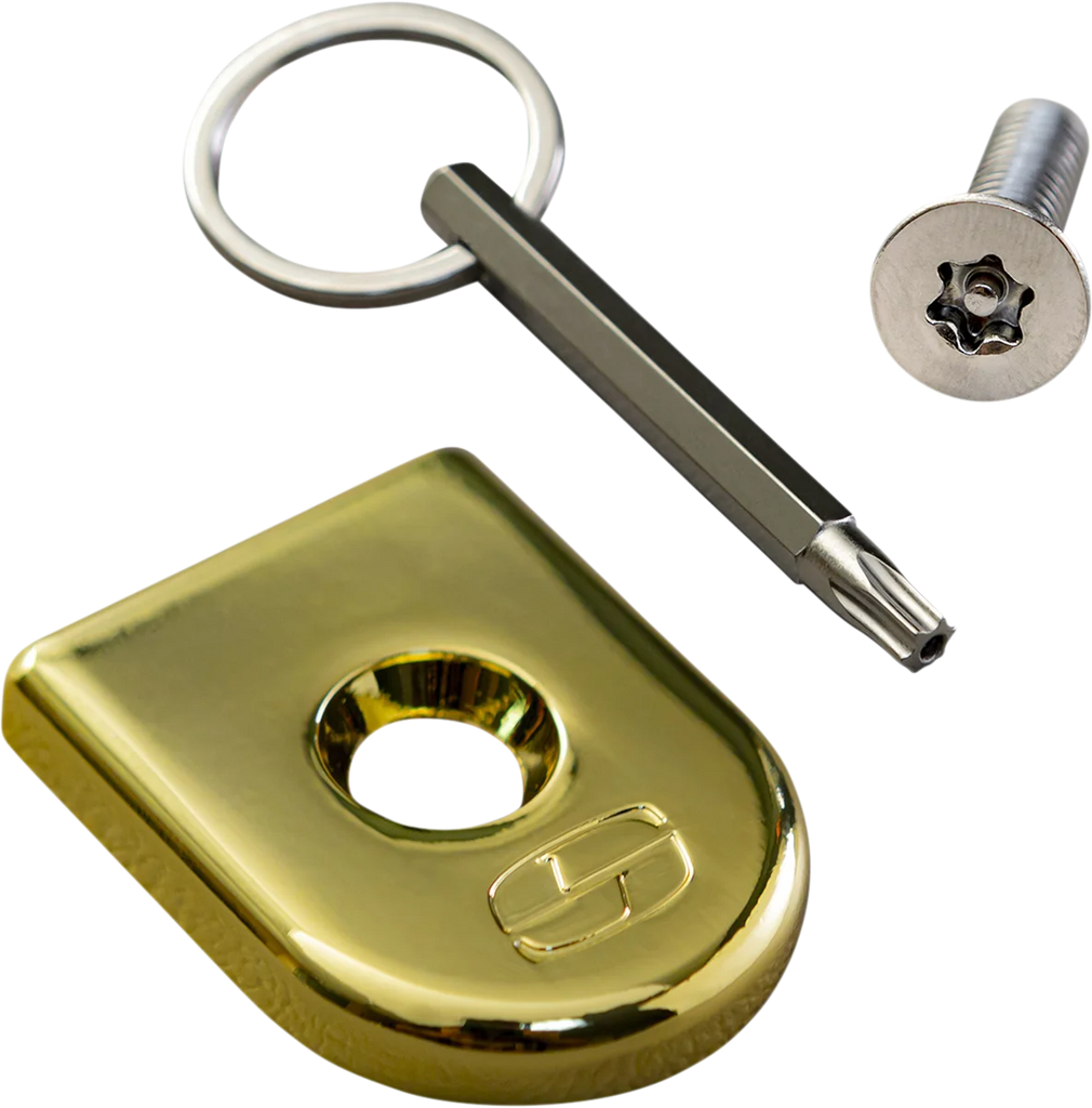 Saddlemen Security Seat Screw - Golden 8911GO - Main Product View