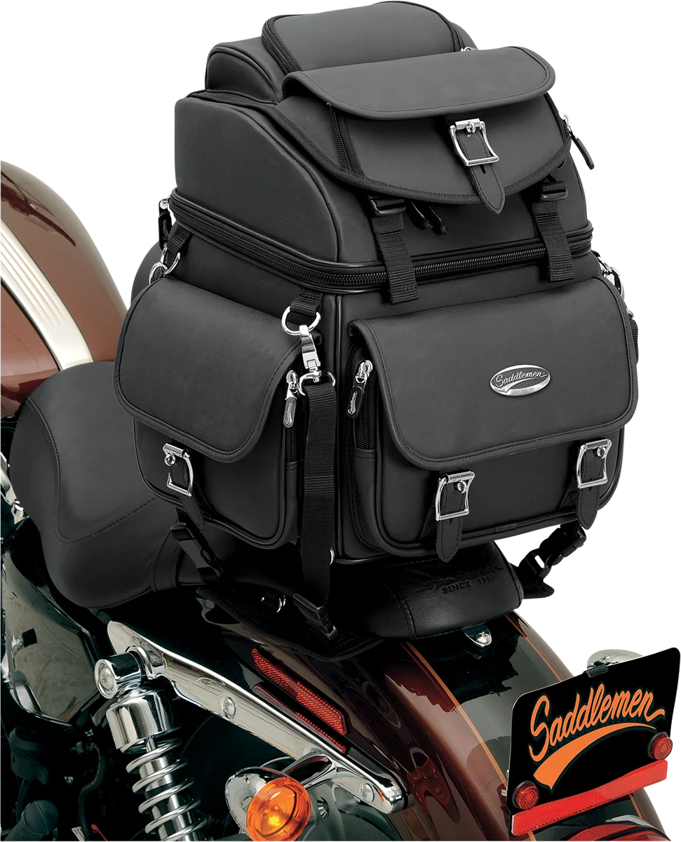 Saddlemen Sissy Bar Bag - Installation View