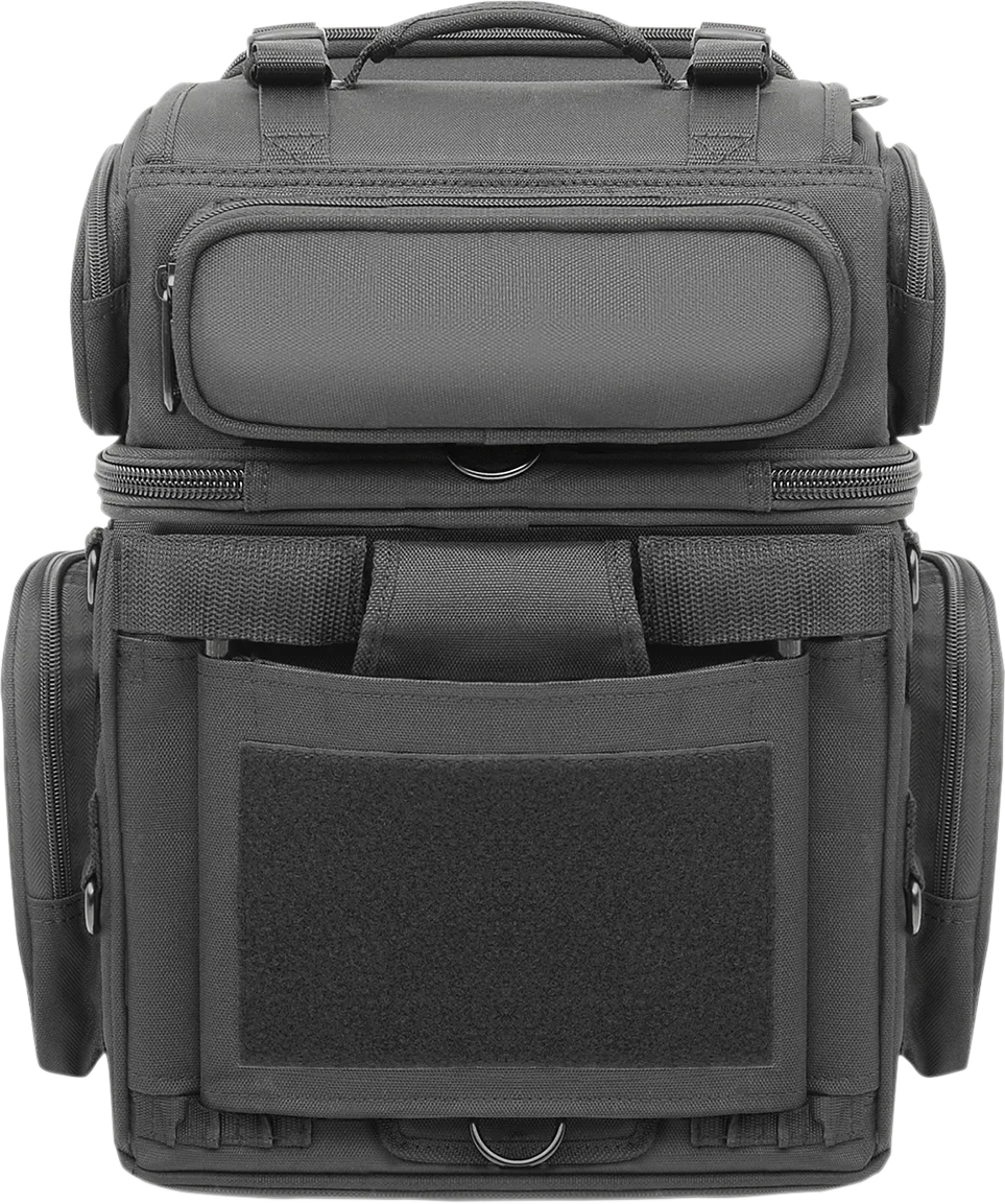 Saddlemen Sissy Bar Bag - BR1800 Tactical - Back View