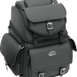 Load image into Gallery viewer, Saddlemen Sissy Bar Bag - Black EX000440 - Main Product View