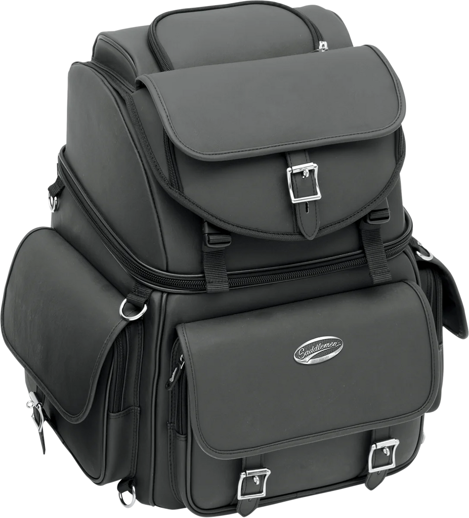 Saddlemen Sissy Bar Bag - Black EX000440 - Main Product View