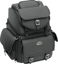 Load image into Gallery viewer, Saddlemen Sissy Bar Bag - Black EX000440 - Main Product View