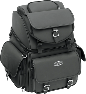 Saddlemen Sissy Bar Bag - Black EX000440 - Main Product View