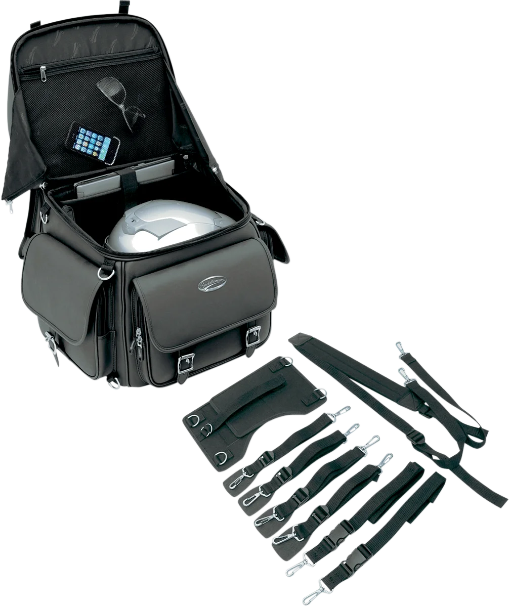 Saddlemen Sissy Bar Bag - Black EX000440 - Additional View 7