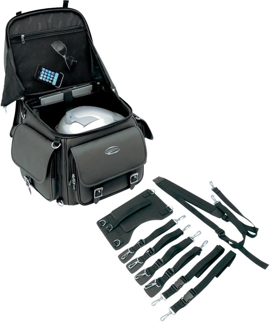 Saddlemen Sissy Bar Bag - Black EX000440 - Additional View 7