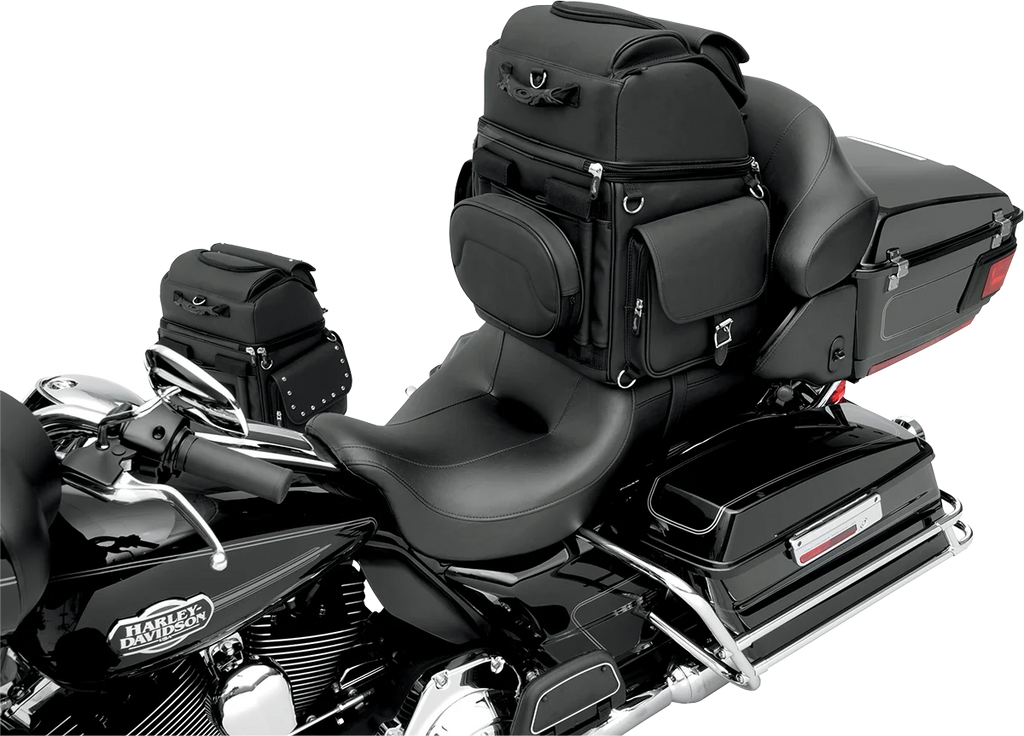 Saddlemen Sissy Bar Bag - Black EX000440 - Additional View 8