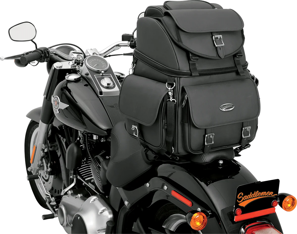 Saddlemen Sissy Bar Bag - Black EX000440 - Additional View 9