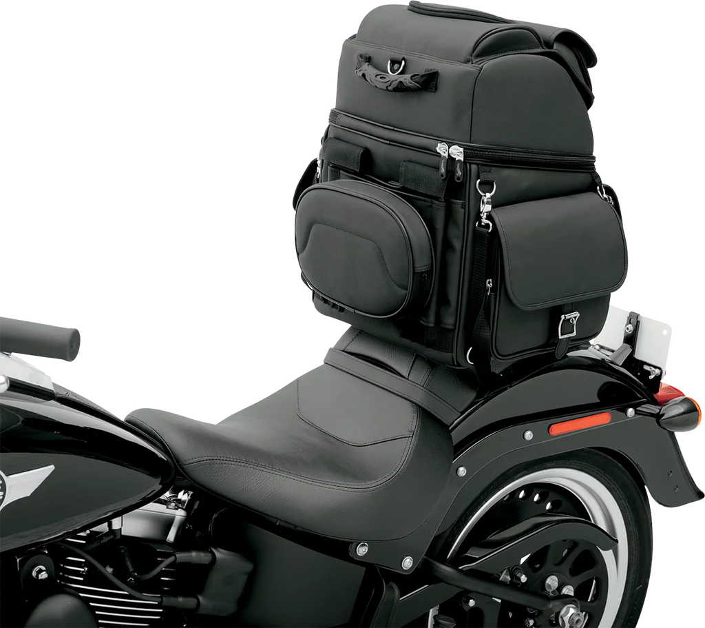 Saddlemen Sissy Bar Bag - Black EX000440 - Additional View 10