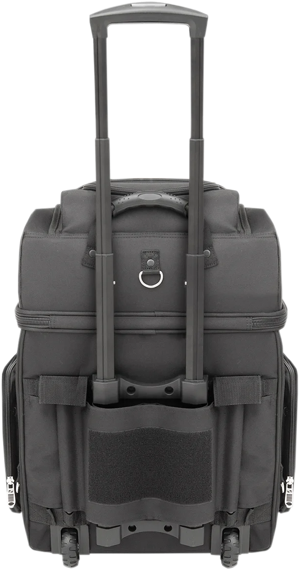 Saddlemen Sissy Bar Bag - Black EX000926 - Back View