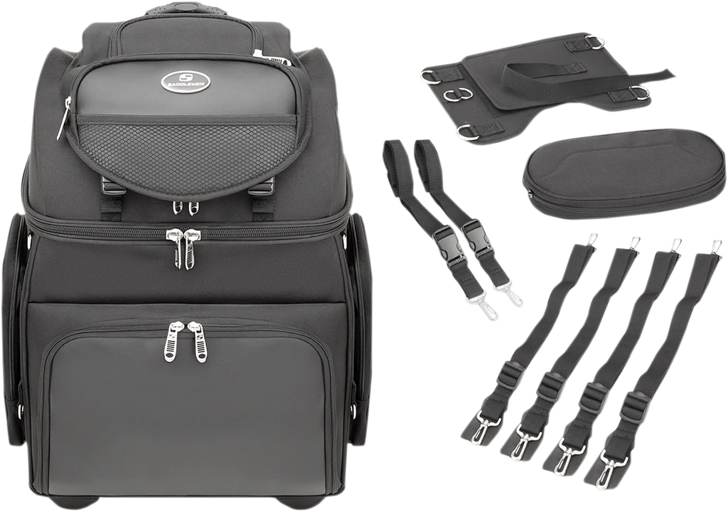 Saddlemen Sissy Bar Bag - Black EX000926 - Additional View 5