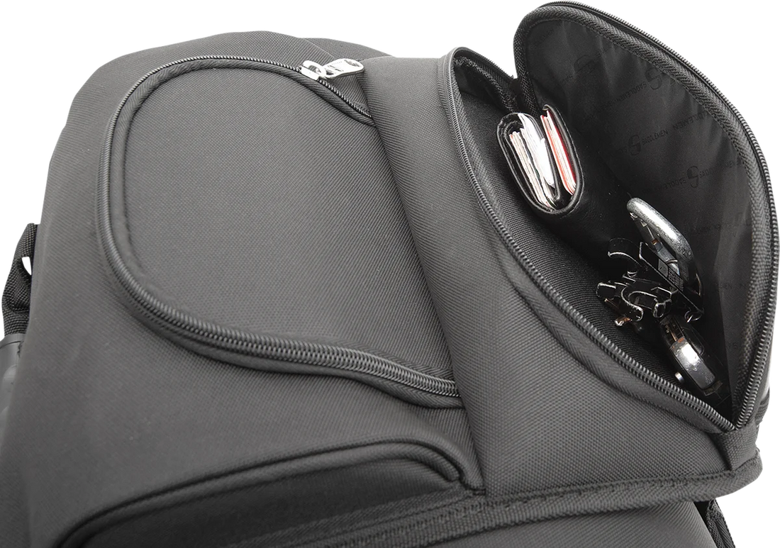 Saddlemen Sissy Bar Bag - Black EX000926 - Additional View 9