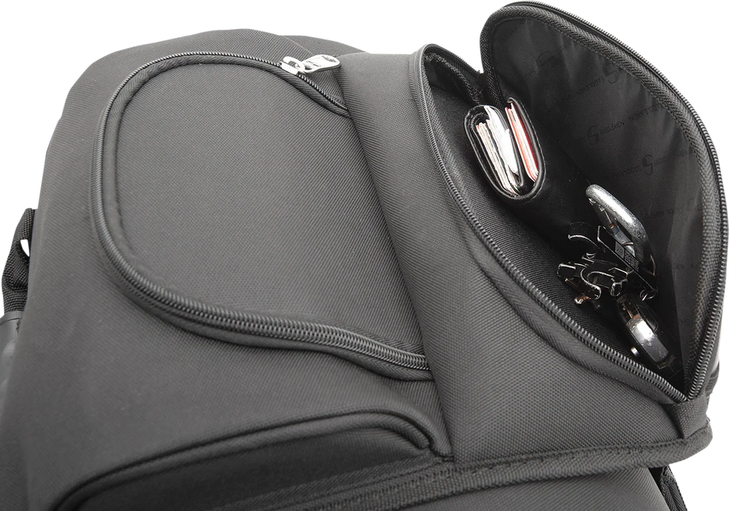 Saddlemen Sissy Bar Bag - Black EX000926 - Additional View 9