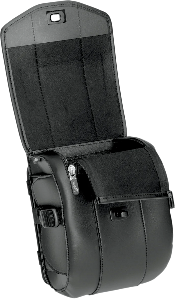 Saddlemen Sissy Bar Bag - Deluxe - Black - Additional View 6