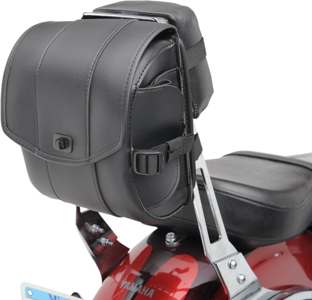 Saddlemen Sissy Bar Bag - Deluxe - Black - Additional View 7