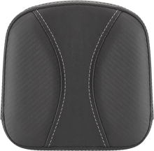 Load image into Gallery viewer, Saddlemen Sissy Bar Pad - Contoured - Black - FL '99-'23 040742 - Main Product View