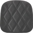 Load image into Gallery viewer, Saddlemen Sissy Bar Pad - Lattice Stitched - Black 0407SDC - Main Product View