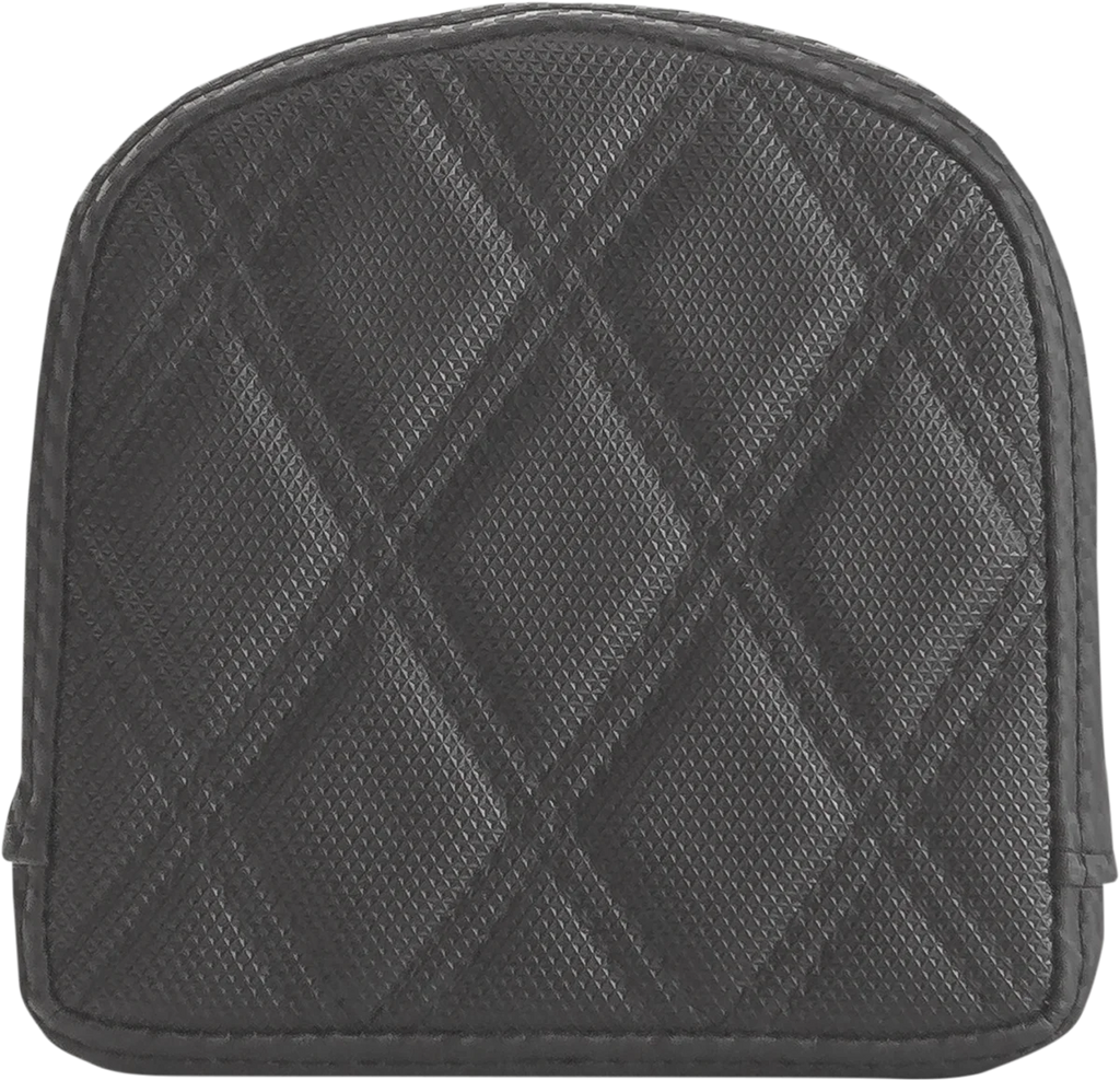 Saddlemen Sissy Bar Pad - Lattice Stitched - Black 0408SDC - Main Product View