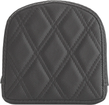 Load image into Gallery viewer, Saddlemen Sissy Bar Pad - Lattice Stitched - Black 0408SDC - Main Product View