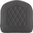 Load image into Gallery viewer, Saddlemen Sissy Bar Pad - Lattice Stitched - Black 0408SM - Main Product View