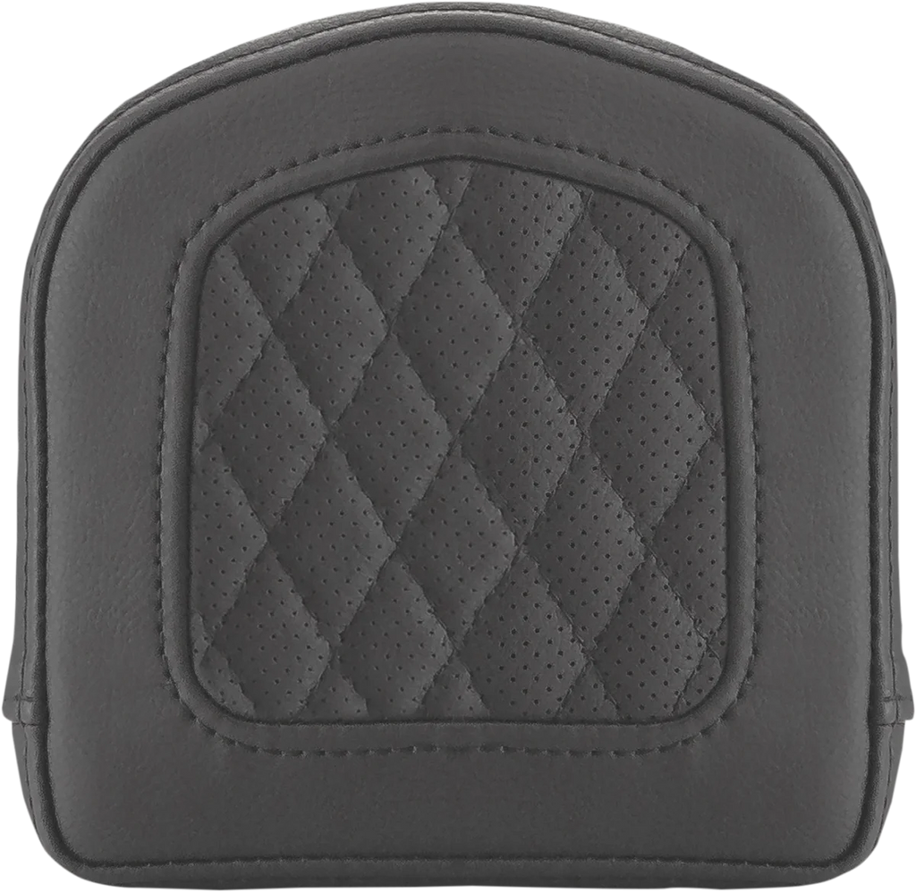 Saddlemen Sissy Bar Pad - Lattice Stitched - Black 0408SM - Main Product View