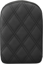 Load image into Gallery viewer, Saddlemen Sissy Bar Pad - Lattice Stitched - Black 041143 - Main Product View
