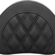 Load image into Gallery viewer, Saddlemen Sissy Bar Pad - Lattice Stitched - Black 051344 - Main Product View