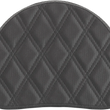 Load image into Gallery viewer, Saddlemen Sissy Bar Pad - Lattice Stitched - Black 0513SDC - Main Product View