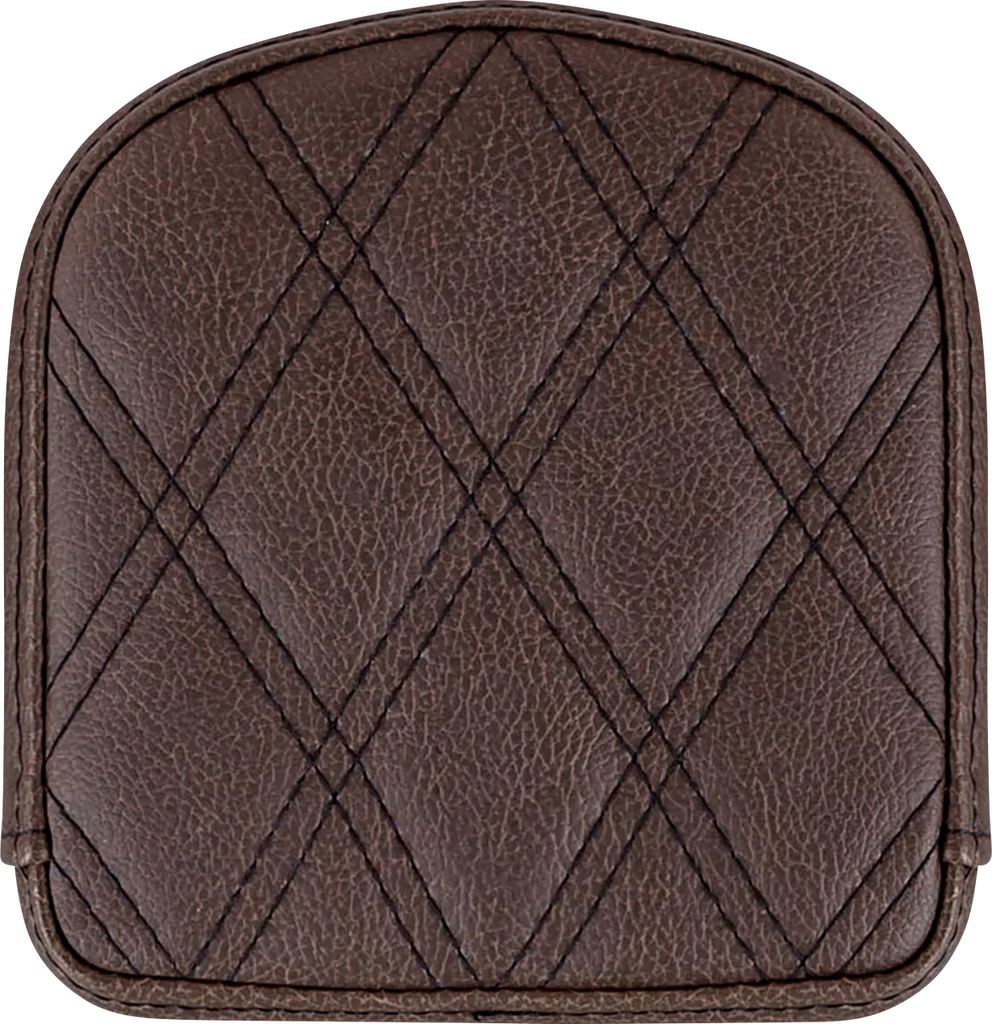 Saddlemen Sissy Bar Pad - Lattice Stitched - Brown 040845 - Main Product View