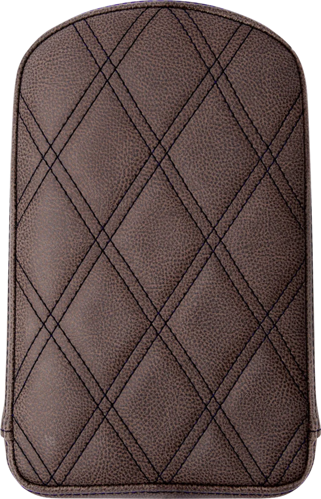 Saddlemen Sissy Bar Pad - Lattice Stitched - Brown 041145 - Main Product View