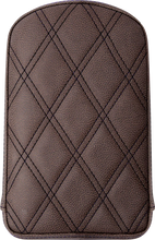 Load image into Gallery viewer, Saddlemen Sissy Bar Pad - Lattice Stitched - Brown 041145 - Main Product View
