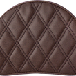 Load image into Gallery viewer, Saddlemen Sissy Bar Pad - Lattice Stitched - Brown 051345 - Main Product View