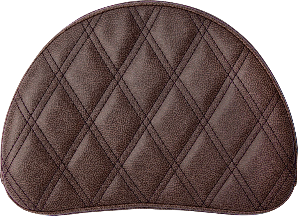 Saddlemen Sissy Bar Pad - Lattice Stitched - Brown 051345 - Main Product View