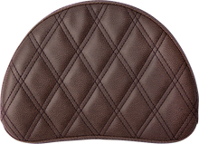 Load image into Gallery viewer, Saddlemen Sissy Bar Pad - Lattice Stitched - Brown 051345 - Main Product View