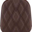 Load image into Gallery viewer, Saddlemen Sissy Bar Pad - Lattice Stitched - Brown FL '99-'22 040745 - Main Product View