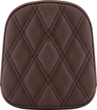 Load image into Gallery viewer, Saddlemen Sissy Bar Pad - Lattice Stitched - Brown FL '99-'22 040745 - Main Product View