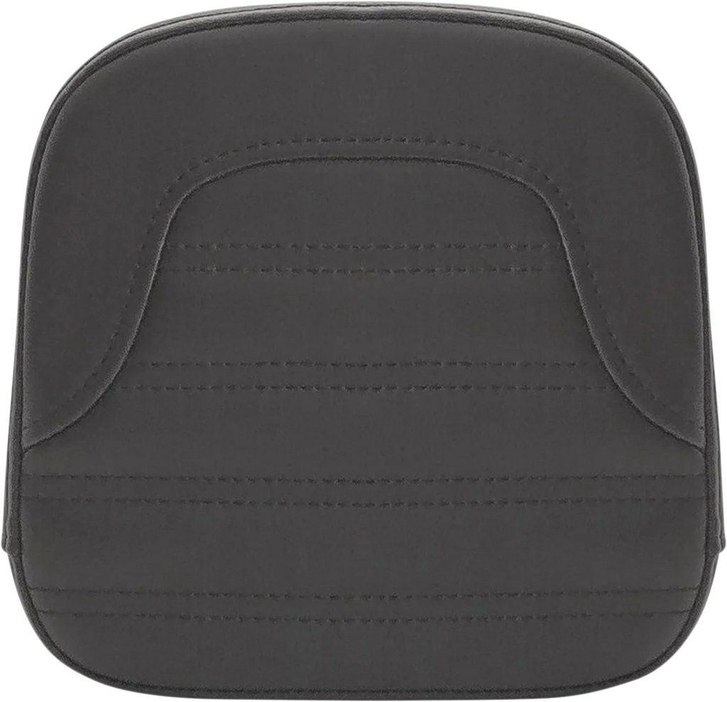 Saddlemen Sissy Bar Pad - Roll & Pleat - Black - FL '99-'23 040761 - Main Product View