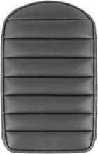 Load image into Gallery viewer, Saddlemen Sissy Bar Pad - Tuck-n-Roll - Black 040846 - Side View