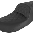Load image into Gallery viewer, Saddlemen Slim Seat - Black - Lattice Stitch - '99-'07 FL 897-06-162 - Main Product View
