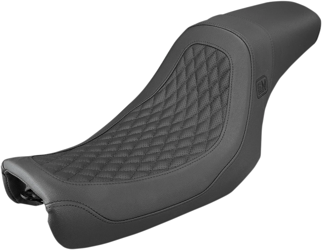 Saddlemen Speed Merchant Pro Series Seat - Black - FLD/FXD '06-'17 SM8064DB - Main Product View