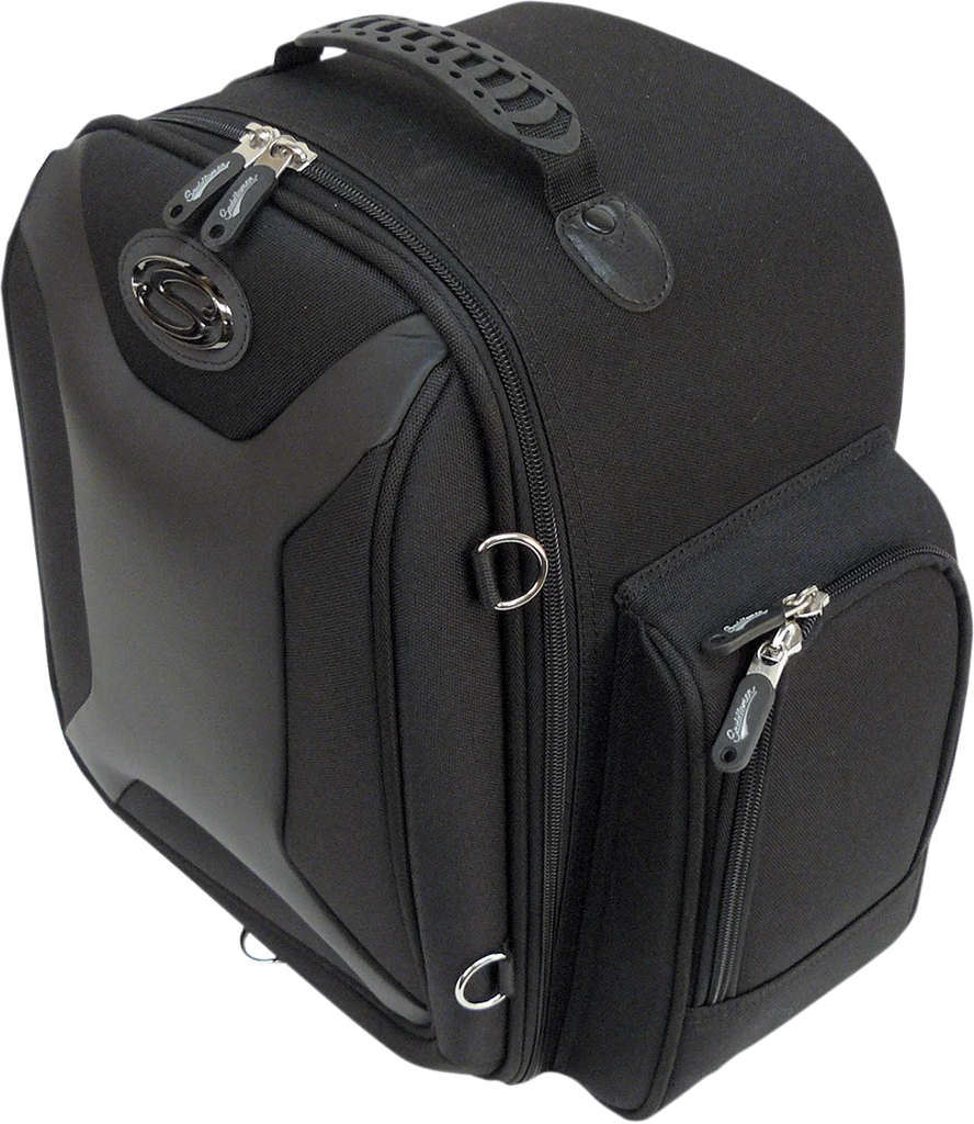 Saddlemen Sport Sissy Bar Bag - Black EX000689 - Side View