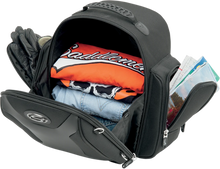 Load image into Gallery viewer, Saddlemen Sport Sissy Bar Bag - Black EX000689 - Back View