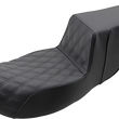 Load image into Gallery viewer, Saddlemen Step-Up Seat - Extended Reach - Front Lattice Stitch - FL '08-'23 808-07B-172E - Main Product View